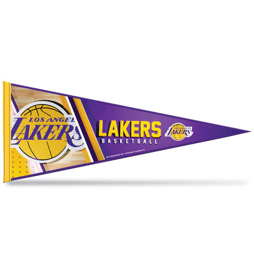Los Angeles Lakers 12" x 30" Soft Felt Pennant by Rico