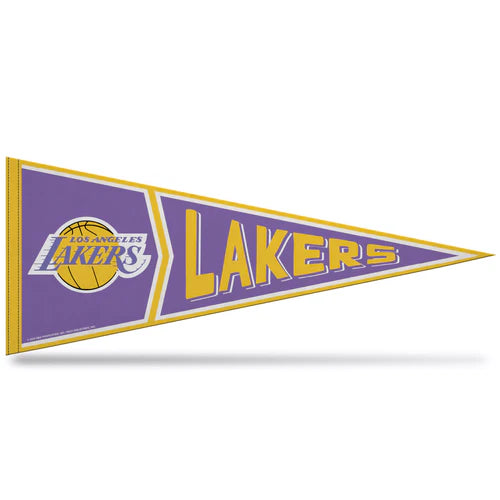 Los Angeles Lakers 12" x 30" Retro Design Soft Felt Pennant by Rico