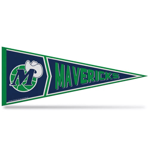 Dallas Mavericks 12" x 30" Soft Felt Pennant by Rico