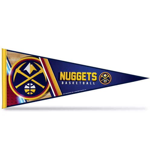 Denver Nuggets 12" x 30" Soft Felt Pennant by Rico