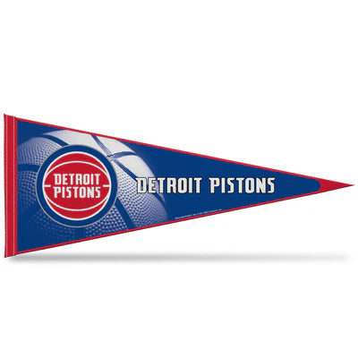 Detroit Pistons 12" x 30" Soft Felt Pennant by Rico