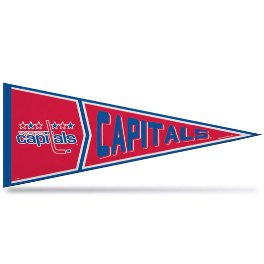 Washington Capitals 12" x 30" Retro Design Soft Felt Pennant by Rico