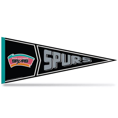 San Antonio Spurs 12" x 30" Retro Soft Felt Pennant by Rico