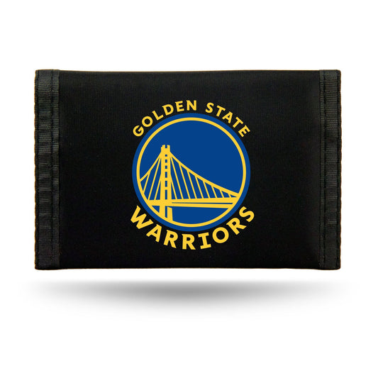 Golden State Warriors Trifold Nylon Wallet by Rico Industries