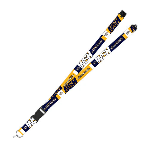 Nashville Predators Flash Lanyard - Safety Breakaway by Rico Industries