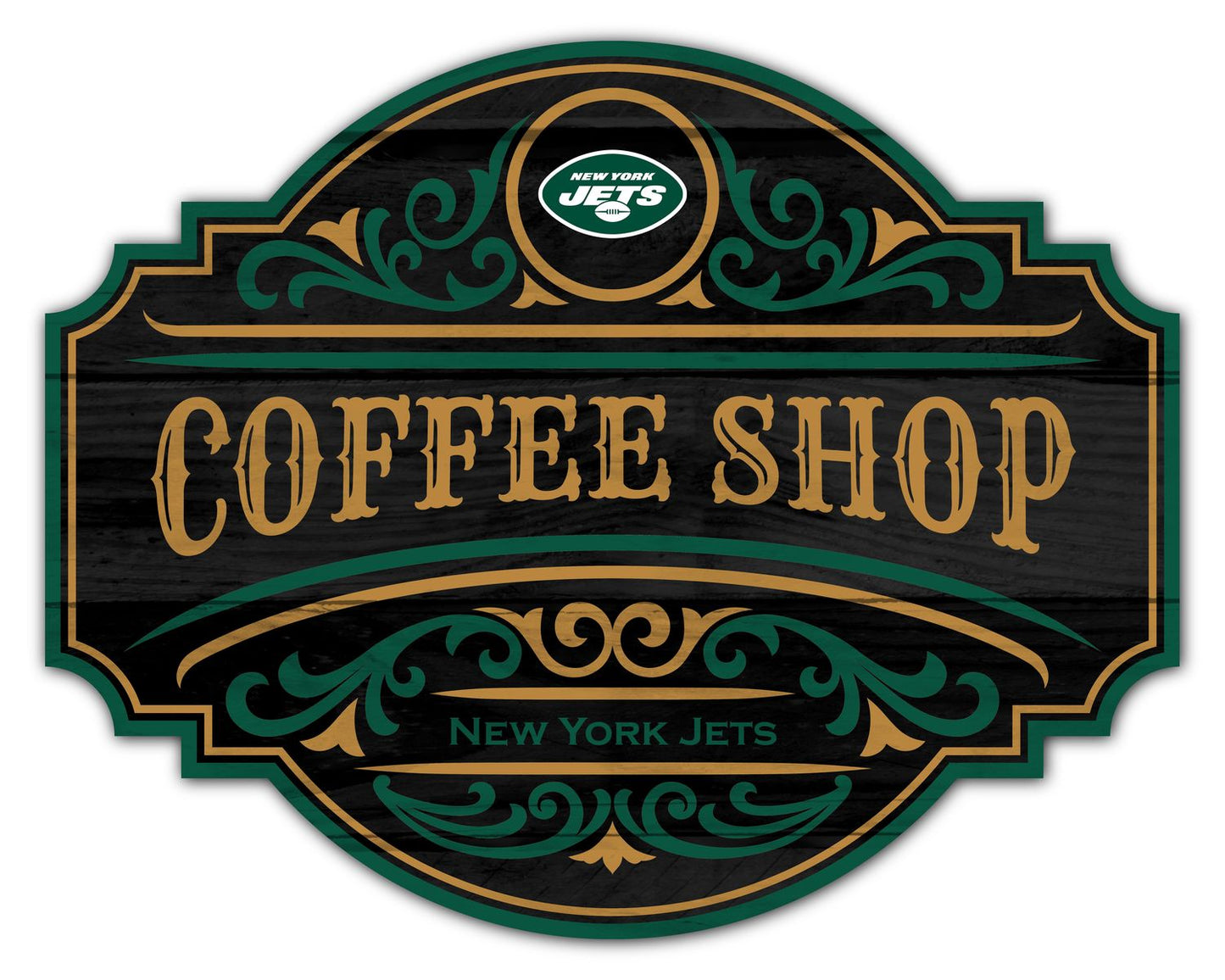 New York Jets Coffee Tavern Sign by Fan Creations