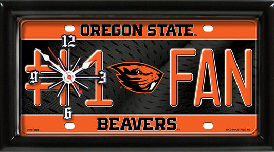 Oregon State Beavers #1 Fan Wall Clock by GTEI