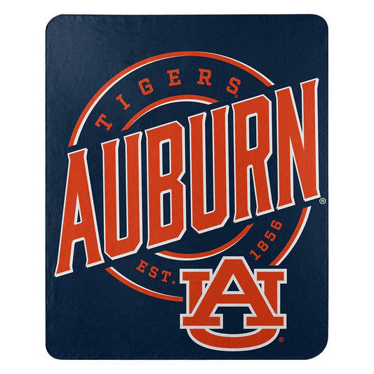 Auburn Tigers Campaign 50x60 Fleece Throw Blanket by Northwest Group