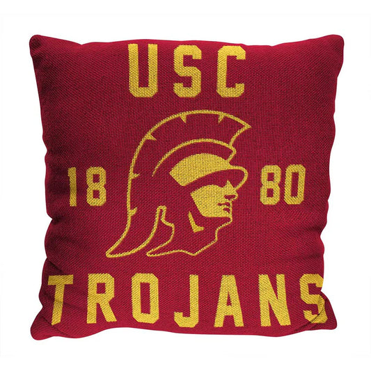 USC Trojans Stacked Pillow by The Northwest Group