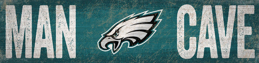 Philadelphia Eagles Distressed Man Cave Sign by Fan Creations