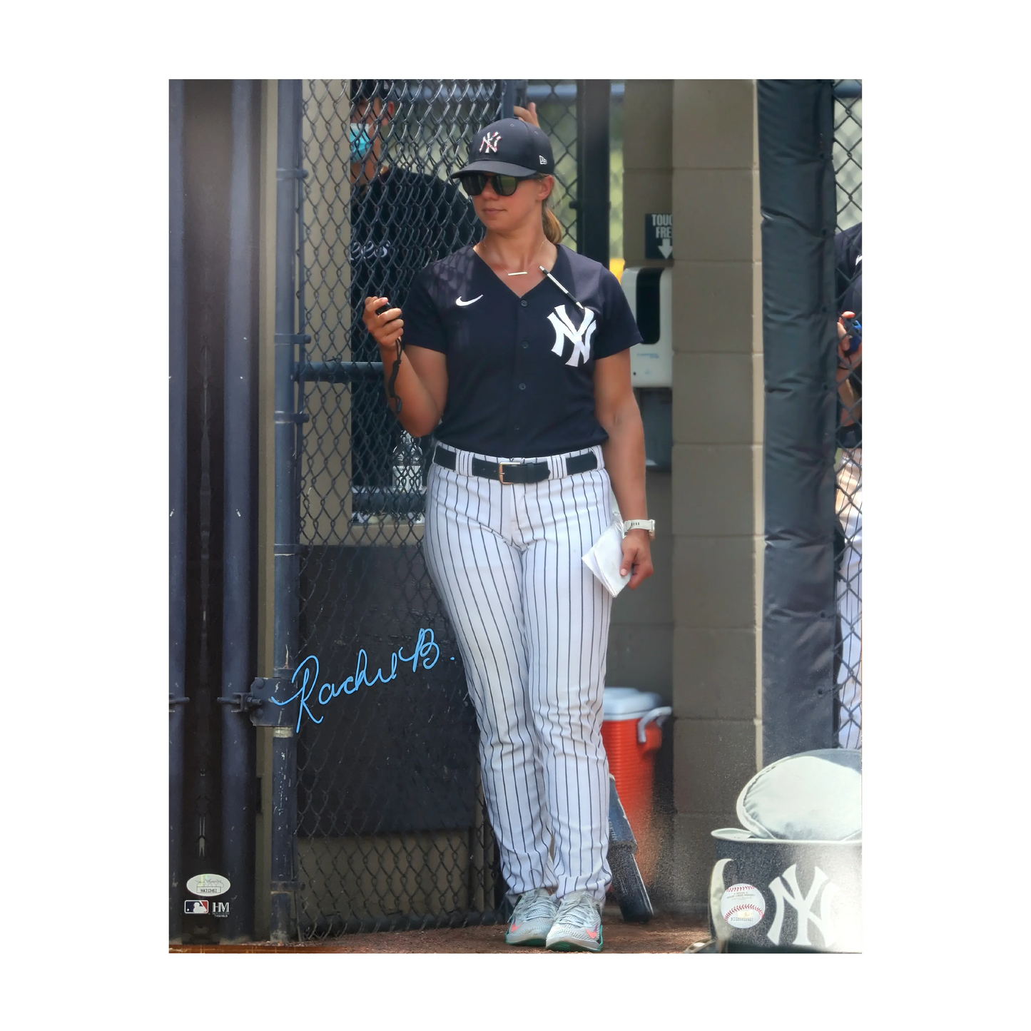Rachel Balkovec New York Yankees Autographed 16" x 20" Photo w/o Inscription - JSA Authentication