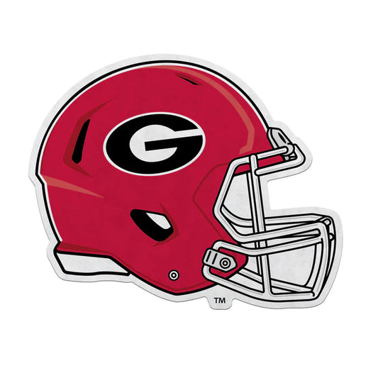 Georgia Bulldogs Helmet Shape Cut Pennant by Rico