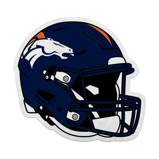 Denver Broncos Helmet Shape Cut Pennant by Rico