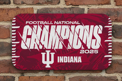 Indiana Hoosiers 2026 Football National Champions Shape Cut Pennant by Rico