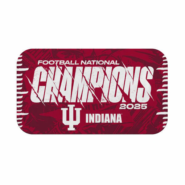 Indiana Hoosiers 2026 football national champions shape cut felt pennant officially licensed by Rico