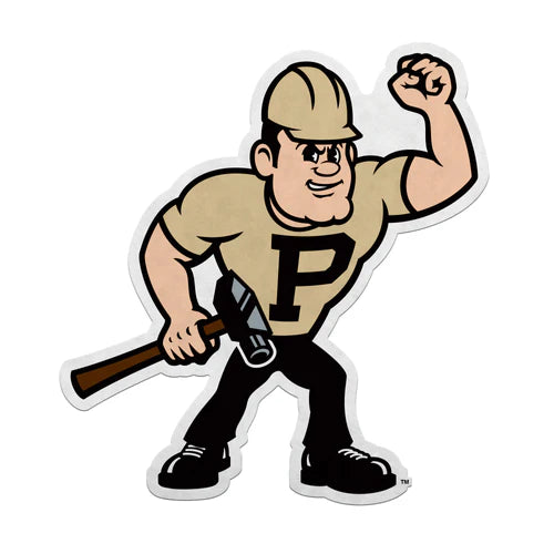 Purdue Boilermakers Mascot Shape Cut Pennant by Rico