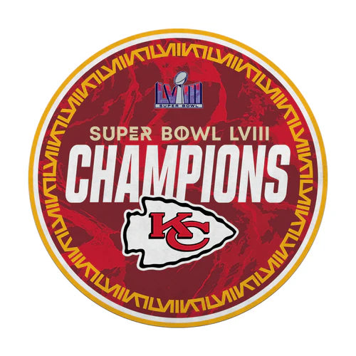 Kansas City Chiefs  2024 Super Bowl LVIII Champions Shape Cut Pennant by Rico