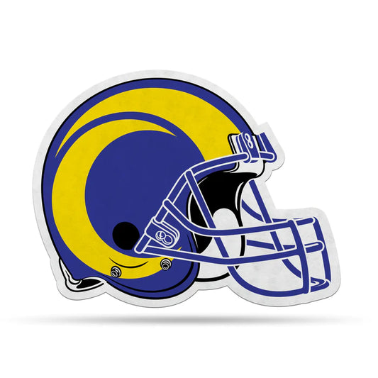 Los Angeles Rams Classic Helmet Shape Cut Pennant by Rico