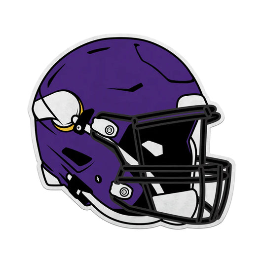 Minnesota Vikings Helmet Shape Cut Pennant by Rico