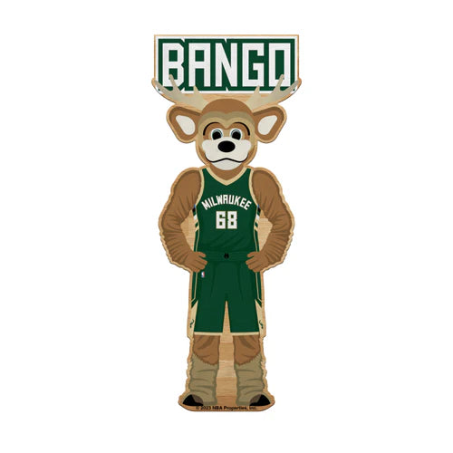 Milwaukee Bucks Mascot Shape Cut Pennant by Rico