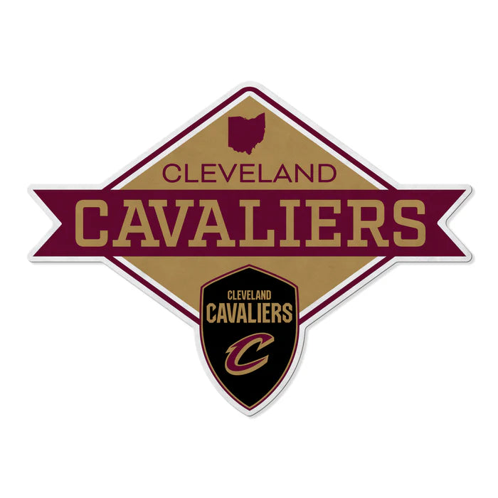 Cleveland Cavaliers Shape Cut Pennant - Diamond Design by Rico