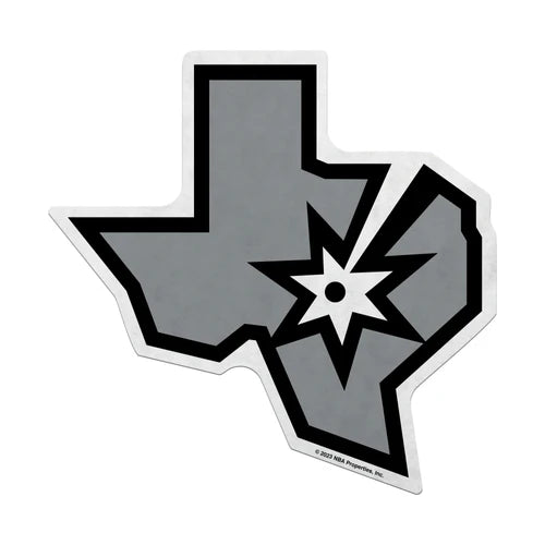 San Antonio Spurs Distressed Shape Cut Pennant by Rico