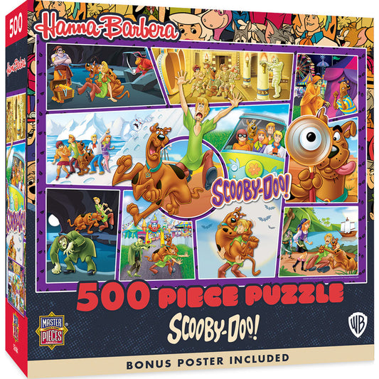 Hanna Barbera - Scooby-Doo! 500 Piece Jigsaw Puzzle by Masterpieces