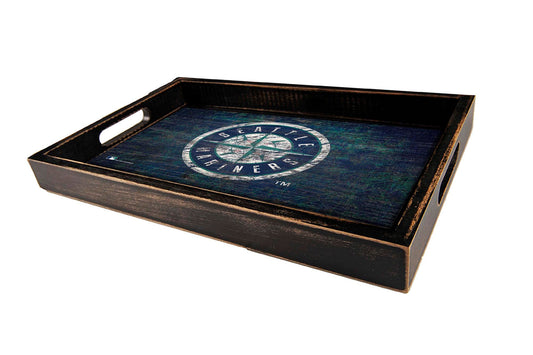 Seattle Mariners Distressed Logo Serving Tray by Fan Creations