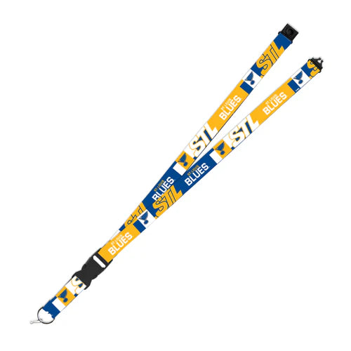 St. Louis Blues Flash Lanyard - Safety Breakaway by Rico Industries ...