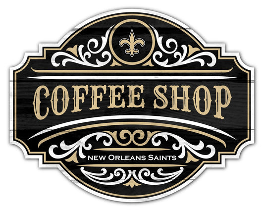 New Orleans Saints Coffee Tavern Sign by Fan Creations