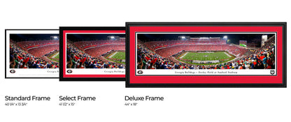 Georgia Bulldogs Football Panoramic Picture - Sanford Stadium Fan Cave Decor by Blakeway Panoramas