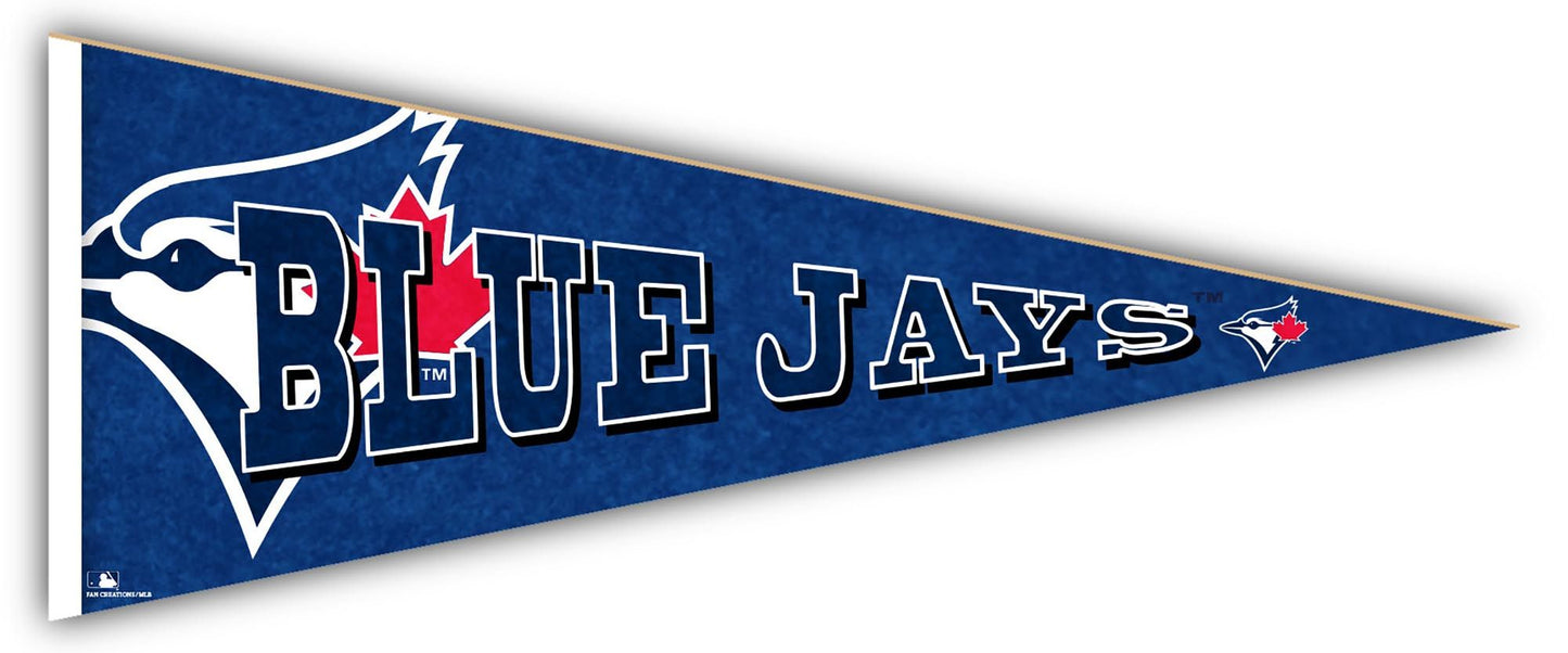 Toronto Blue Jays 24" Wood Pennant by Fan Creations