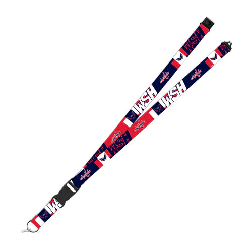 Washington Capitals Flash Lanyard - Safety Breakaway by Rico Industries