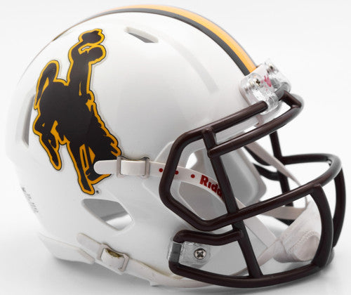 Wyoming Cowboys Speed Mini Helmet by Riddell