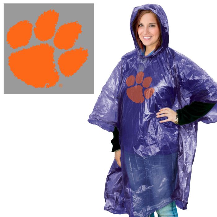 Clemson Tigers Rain Poncho by Wincraft