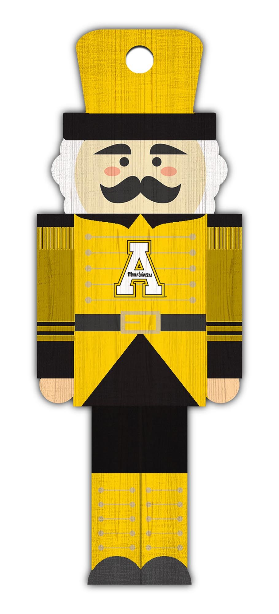 Appalachian State Mountaineers Nutcracker Ornament by Fan Creations