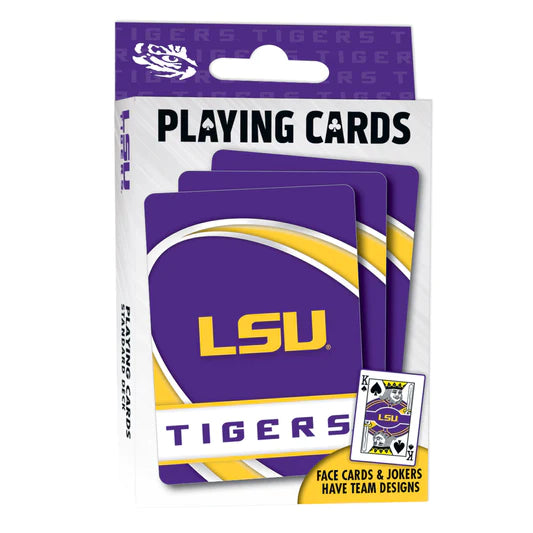 LSU Tigers Playing Cards by Masterpieces