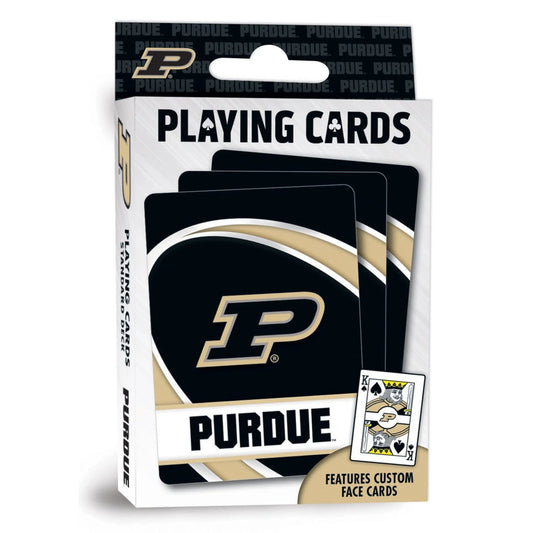 Purdue Boilermakers Playing Cards - 54 Card Deck by Masterpieces