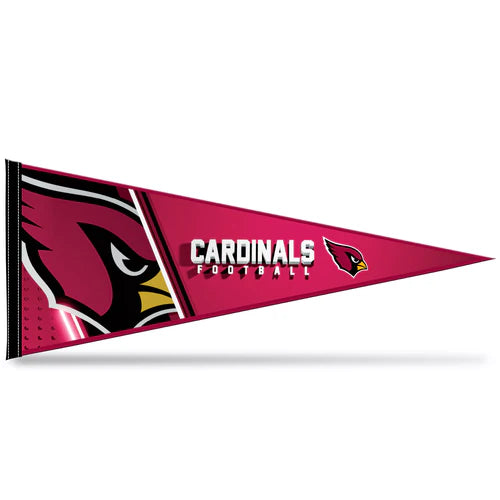 Arizona Cardinals NFL 12" x 30" Soft Felt Pennant with bold team graphics and vibrant colors. Officially licensed.
