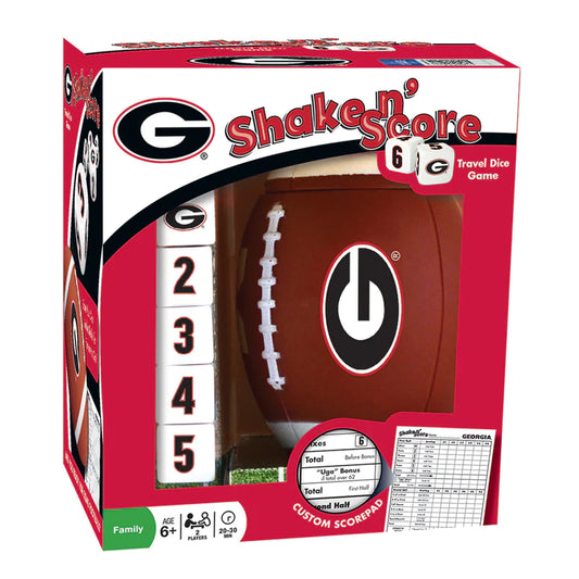 Georgia Bulldogs Shake n Score Dice Game by MasterPieces