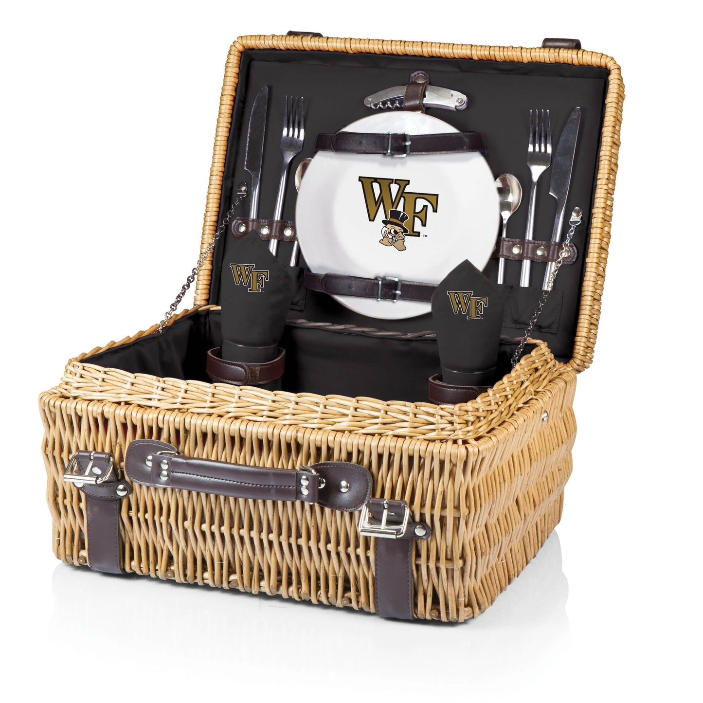 Wake Forest Demon Deacons  - Champion Picnic Basket by Picnic Time