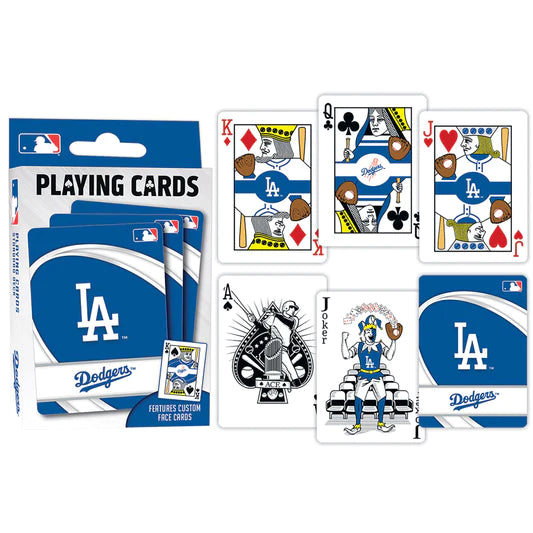 Los Angeles Dodgers Playing Cards by Masterpieces