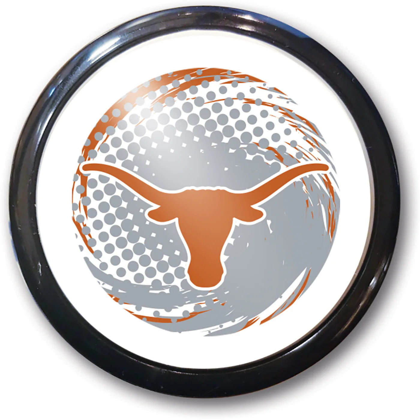 Texas Longhorns NCAA Yo-Yo: 5" x 3" x 2", team design on both sides, beginner level, official NCAA, by Duncan / Masterpieces.