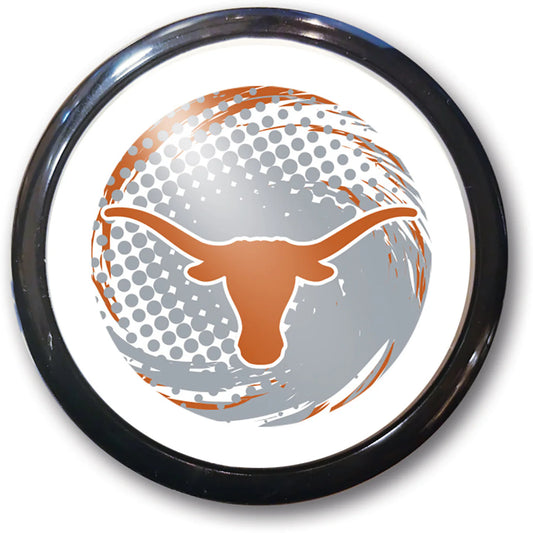 Texas Longhorns NCAA Yo-Yo: 5" x 3" x 2", team design on both sides, beginner level, official NCAA, by Duncan / Masterpieces.