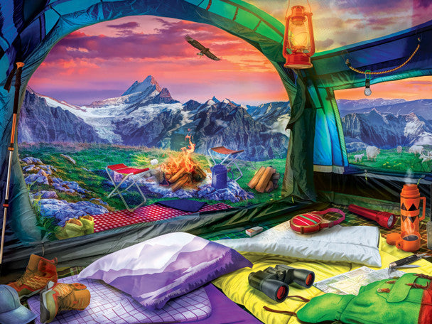 Campside - Hiker's Dream 300 Piece Ez-Grip Jigsaw Puzzle by Masterpieces