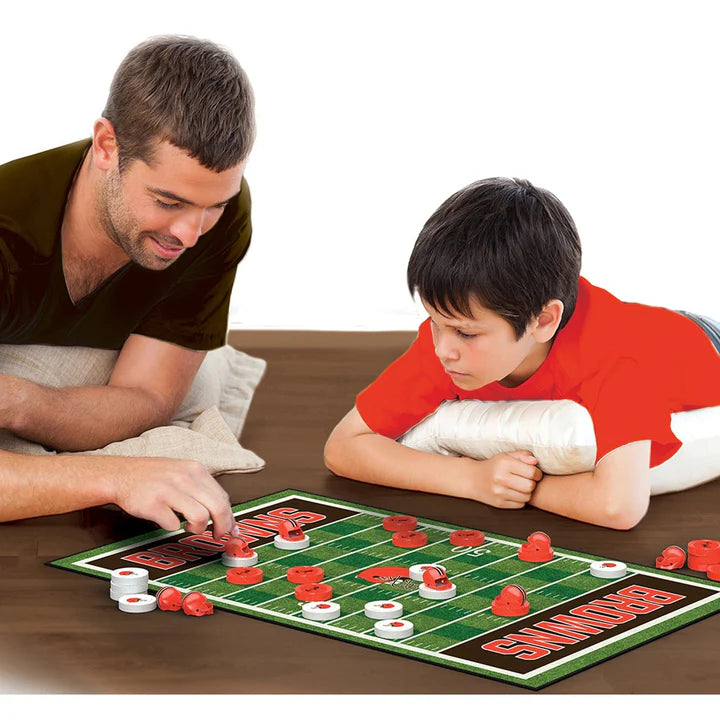 Cleveland Browns Checkers Board Game by Masterpieces