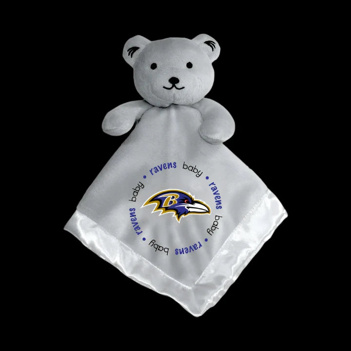 Baltimore Ravens Gray Embroidered Security Bear by Masterpieces Inc.