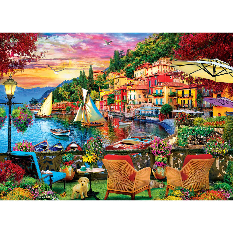 Colorscapes - Parco Giochi Italiano 1000 Piece Jigsaw Puzzle by Masterpieces