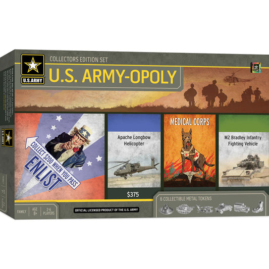 US Army Opoly Board Game by Masterpieces