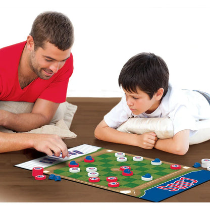 Chicago Cubs Checkers Board Game by Masterpieces